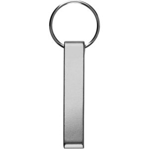 Schlüsselhalter aus recyceltem Aluminium Anneliese, Silber