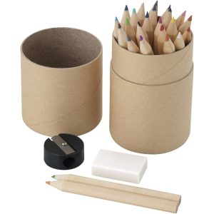 26 teiliges Buntstifteset, natur