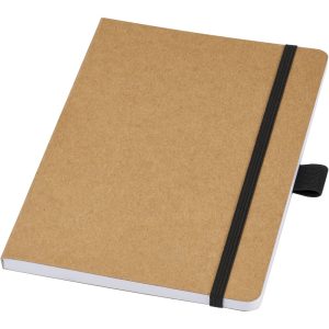 Berk Notizbuch aus recyceltem Papier, schwarz