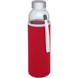 Bodhi 500 ml Glas-Sportflasche, rot