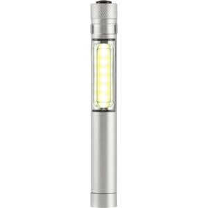 COB Taschenlampe Beth, Silber