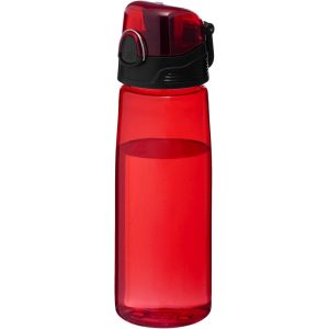 Capri 700 ml Tritan(tm) Sportflasche, transparent rot