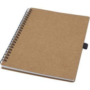 Cobble A5 Notizbuch mit Spiralbindung aus recyceltem Karton