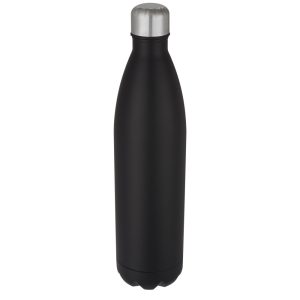 Cove 1 L vakuumisolierte Edelstahlflasche, schwarz