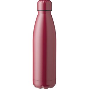 Doppelwandige Edelstahlflasche (500 ml) Amara, Bordeauxrot