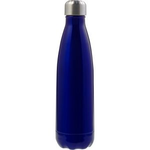 Doppelwandige Trinkflasche aus Edelstahl Lombok, Blau