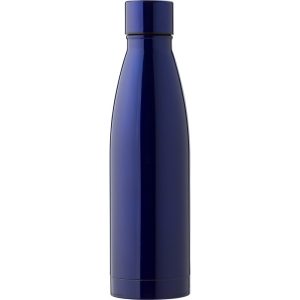 Doppelwandige Trinkflasche aus Edelstahl Marcelino, Blau