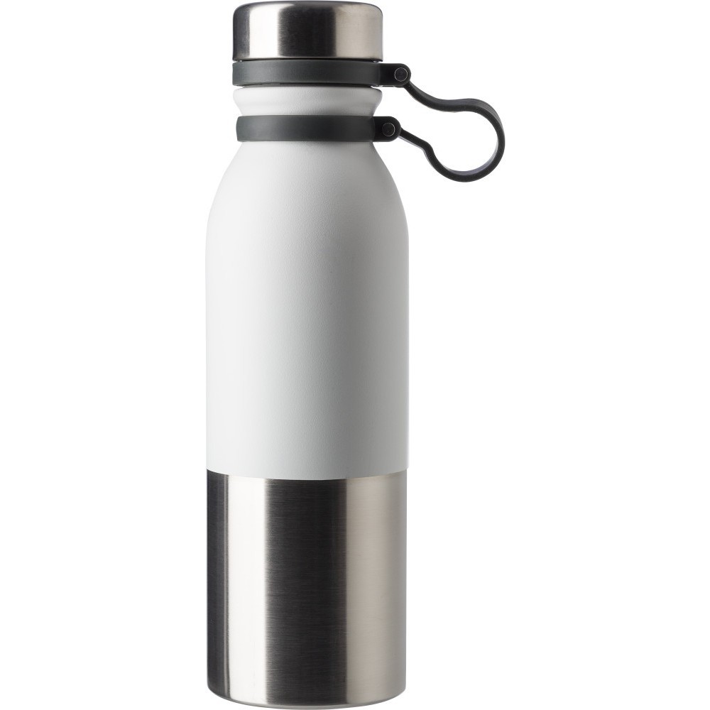Edelstahlflasche (600 ml) Will, Weiß