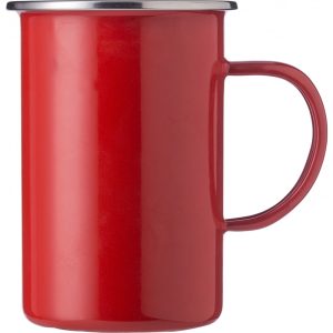 Emaille-Becher (450 ml) Ayden, Rot