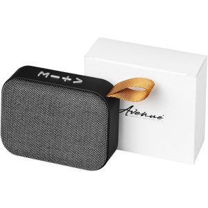 Fashion Stoff Bluetooth(r)-Lautsprecher, grau
