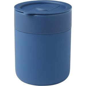 Java 330 ml Keramikbecher mit Silikonhülle und Kunststoffdec