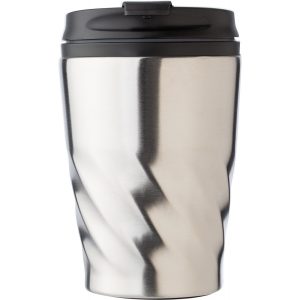 Kaffeebecher aus Edelstahl Rida (325 ml), Silber
