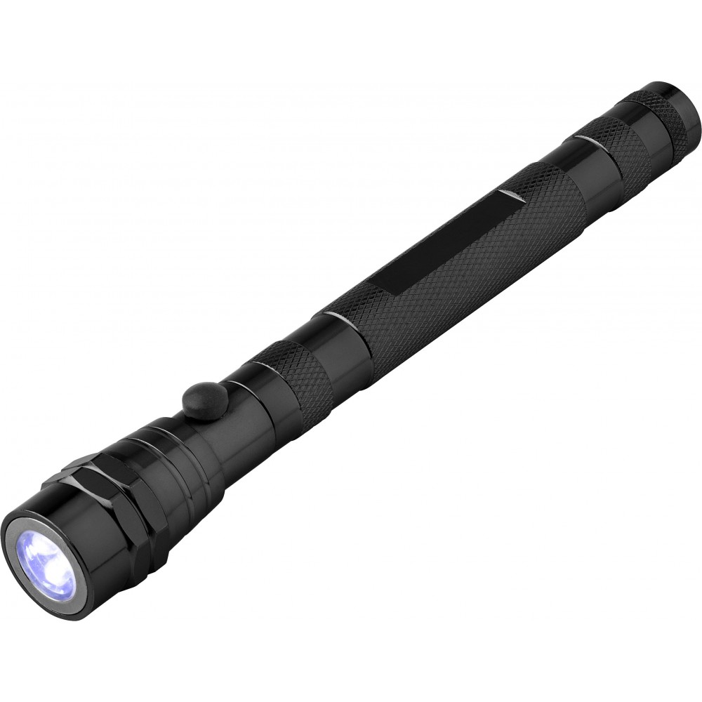 LED-Lampe aus Aluminium Aya, Schwarz