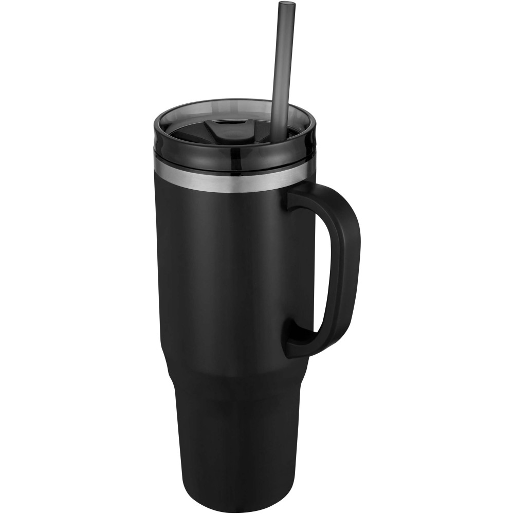 Melbourne 1200 ml RCS-zertifizierter Isolierbecher mit Stroh