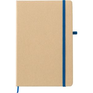 Notizbuch aus Papier Cora, Kobaltblau