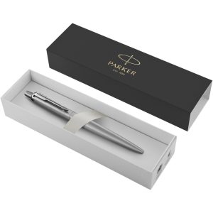 Parker Jotter einfarbiger XL Kugelschreiber, edelstahl grau