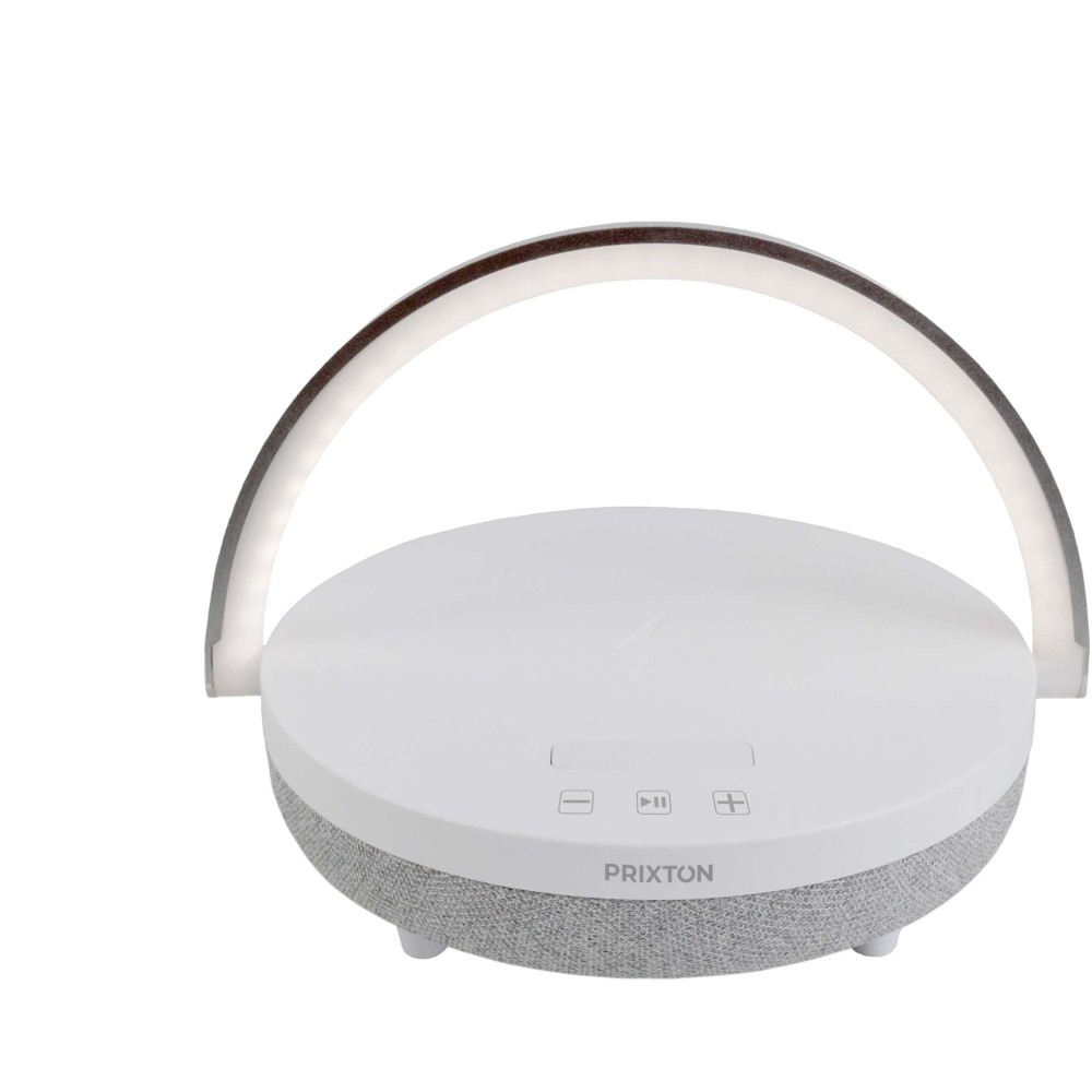 Prixton 10W 4-in-1 Bluetooth(r)-Lautsprecher mit LED-Licht u