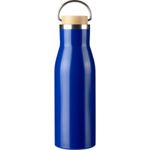 Recycelte Edelstahlflasche Aline, Blau