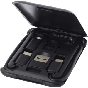 Savvy recyceltes modulares Ladekabel mit Telefonhalterung, s