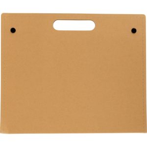 Schreibmappe aus Karton Keisha, Braun