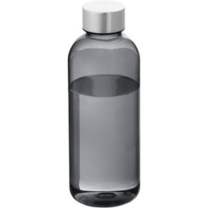 Spring 600 ml Trinkflasche, transparent schwarz