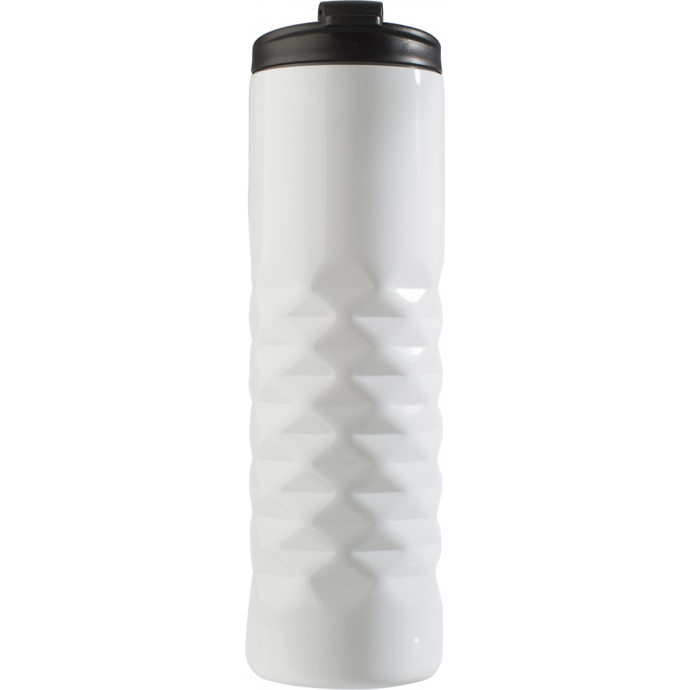 Thermobecher aus Edelstahl Kamir, Weiß