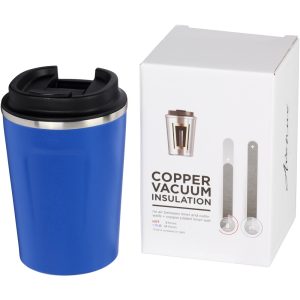 Thor 360 ml auslaufsicherer Kupfer-Vakuum Isolierbecher, bla