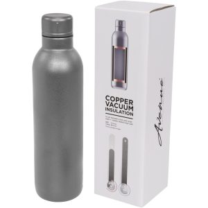 Thor 510 ml Kupfer-Vakuum Isolierflasche, grau