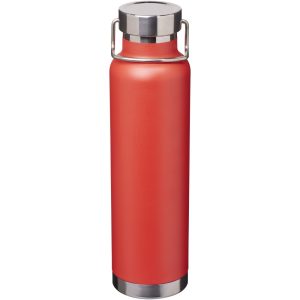 Thor 650 ml Kupfer-Vakuum Isoliersportflasche, rot
