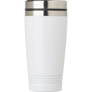 Trinkbecher aus Edelstahl (450 ml) Velma, Weiß