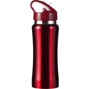 Trinkflasche aus Edelstahl Serena, Rot