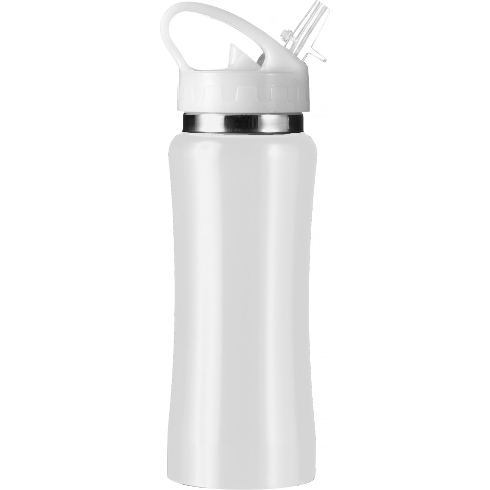 Trinkflasche aus Edelstahl Serena, Weiß