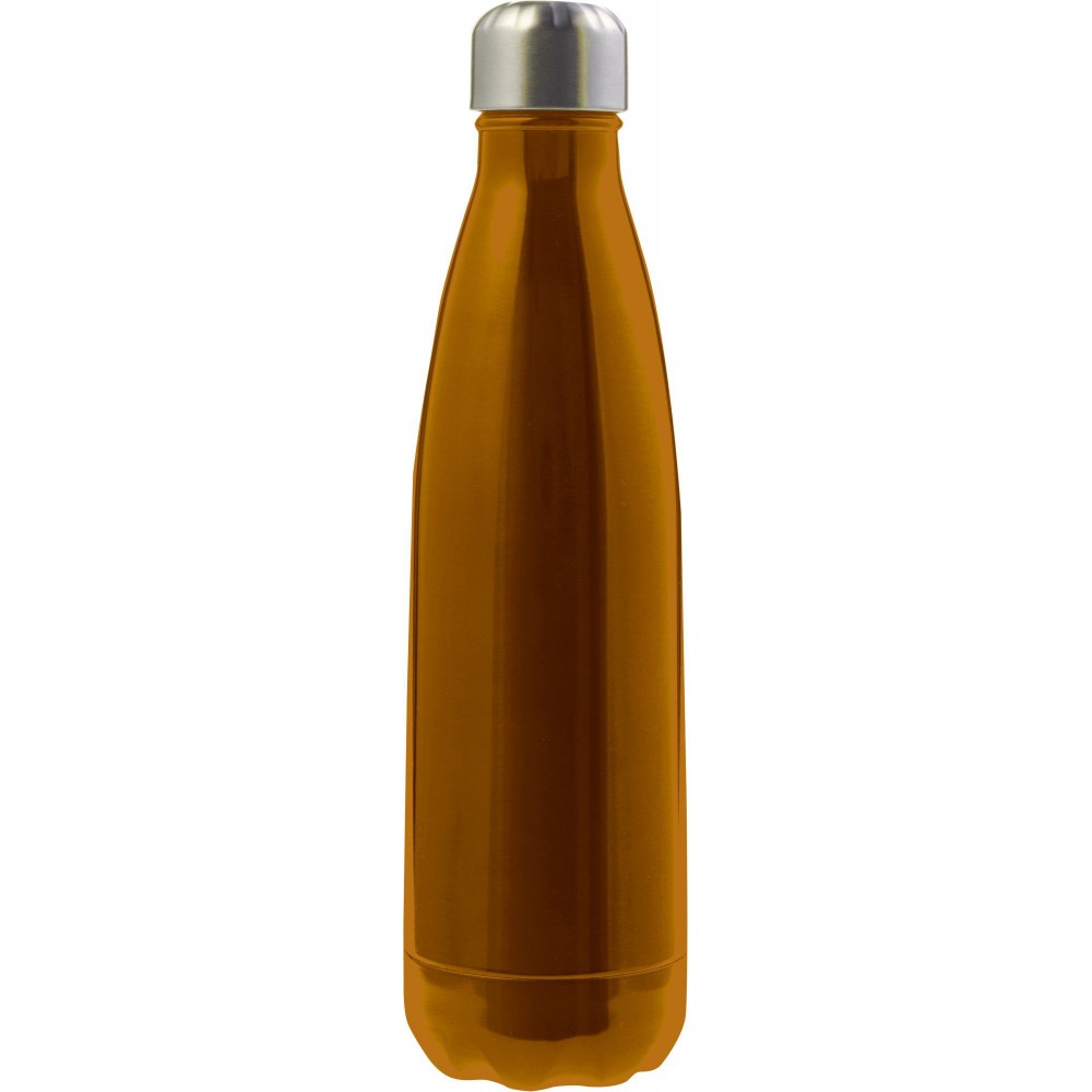 Trinkflasche(650 ml) aus Edelstahl Sumatra, Orange