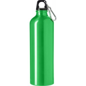 Trinkflasche(750 ml) aus Aluminium Gio, Limettengrün