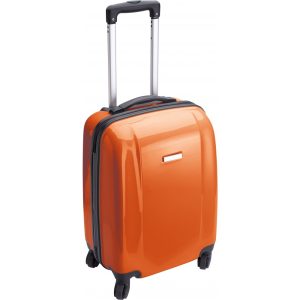 Trolley aus ABS-Kunststoff Verona, Orange