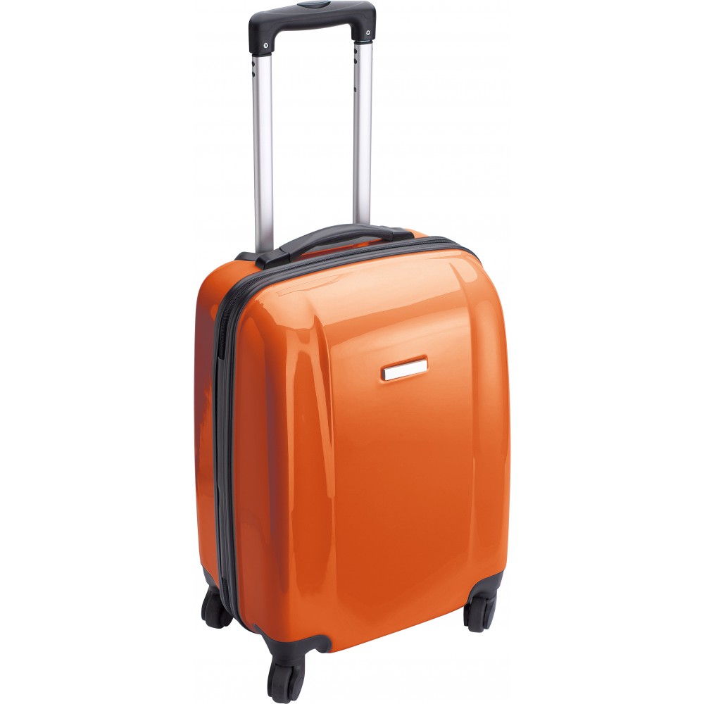 Trolley aus ABS-Kunststoff Verona, Orange