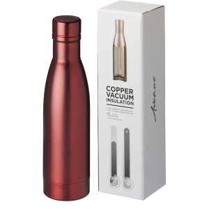Vasa 500 ml Kupfer-Vakuum Isolierflasche, rot