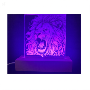 Led Nachtlicht Lampe mit Laser Fotogravur