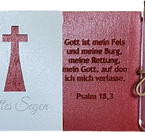 Kleiner Wunscherfüller #3 "Gott ist mein Fels"